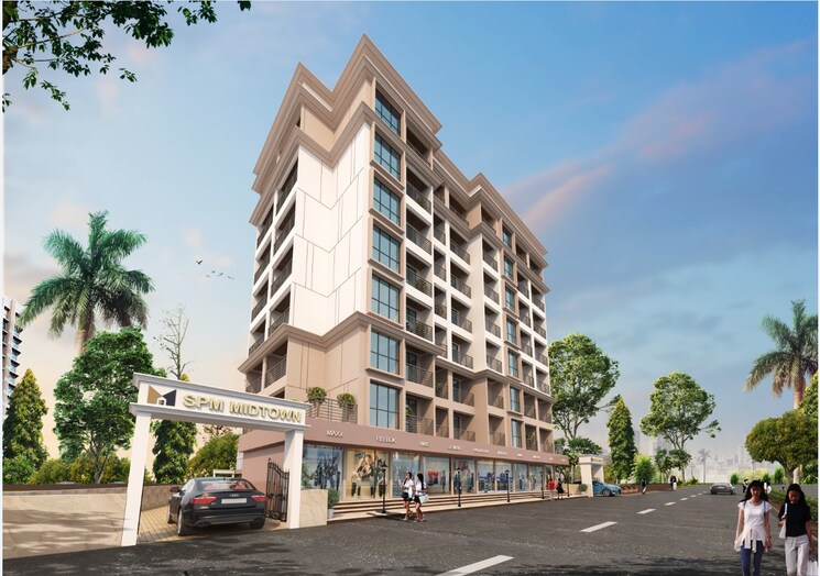 Exterior View, spm-midtown 2 Bedroom 1190 Sq.Ft. Builder Floor In Shirgaon Thane 8201500