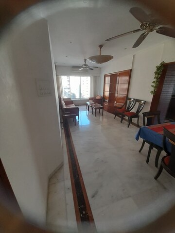 Balcony in 3 BHK Apartment at Cuffe Parade – for Rent