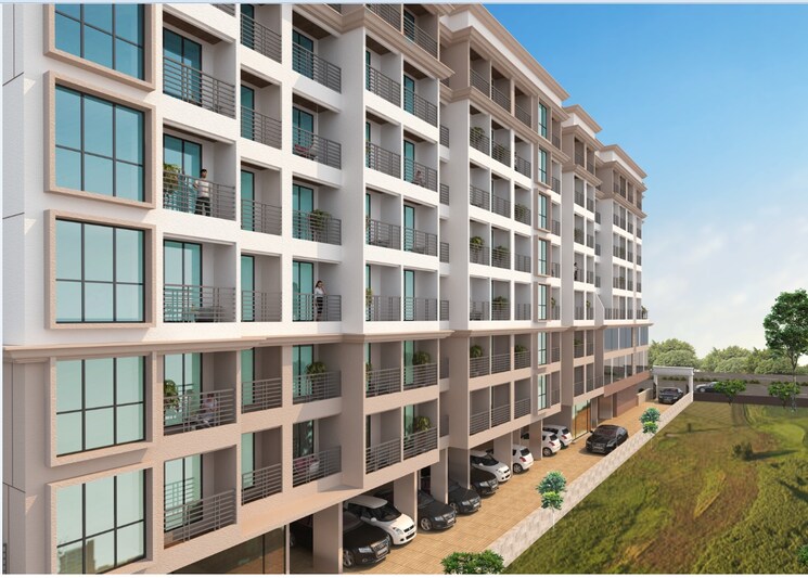Exterior View, spm-midtown 2 Bedroom 1070 Sq.Ft. Apartment In Shirgaon Thane 8201535