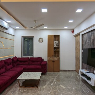 Living Room in 3 BHK Apartment at Mulund West – for Sale
