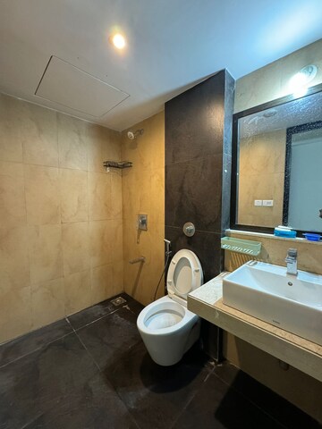 Bathroom in 2 BHK Apartment at Lodha Splendora, Ghodbunder Road – for Rent