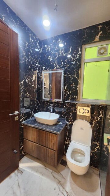 Bathroom in 2 BHK Apartment at Central Park Cerise Suites, Sohna Sector 33 – for Rent