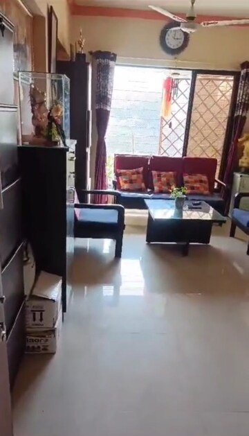 Living Room in 1 BHK Apartment at NG Park, Dahisar East – for Sale