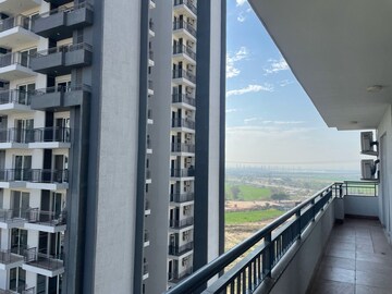 Balcony in 3 BHK Apartment at Godrej Meridien, Sector 106 – for Rent
