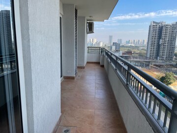 Balcony in 3 BHK Apartment at Godrej Meridien, Sector 106 – for Rent