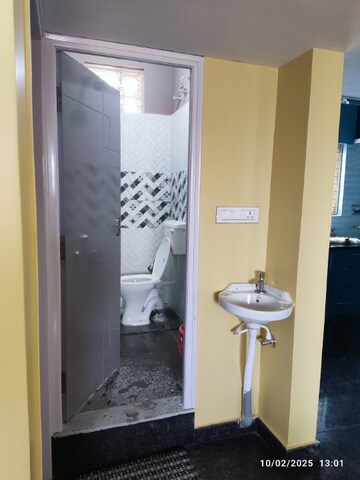 Bathroom in 2 BHK Independent House at Karna Sree Layout, Kr Puram – for Rent
