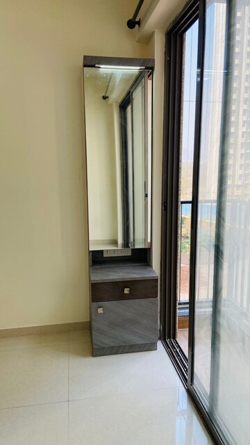 Building Lobby in 2 BHK Apartment at Runwal My City, Dombivli East – for Rent
