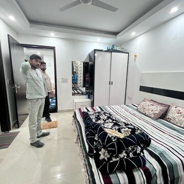 Bedroom in 1 BHK Builder Floor at Ansal Sushant Lok I, Sector 43 – for Rent