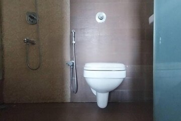 Bathroom in 1 BHK Apartment at Siddhi Highland Gardens, Dhokali – for Rent