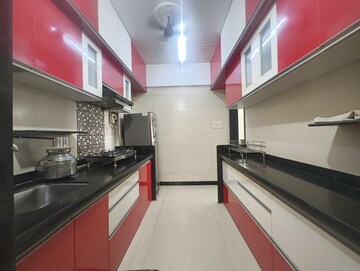 Kitchen in 2 BHK Apartment at Kamdhenu Eden Garden, Kharghar – for Rent