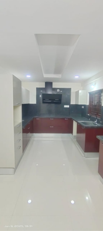 Kitchen in 4 BHK Apartment at Vajras Jasmine County, Puppalaguda – for Rent