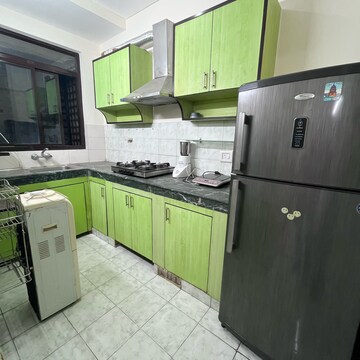 Kitchen in 2 BHK Builder Floor at Ansal Sushant Lok I, Sector 43 – for Rent
