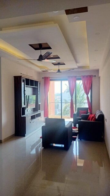 Living Room in 2 BHK Apartment at Dona Paula – for Rent