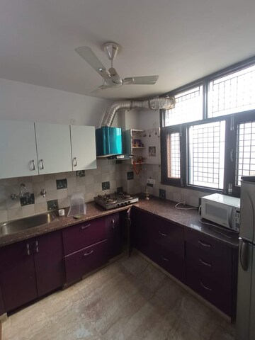 Kitchen in 2.5 BHK Apartment at Paschim Vihar – for Rent