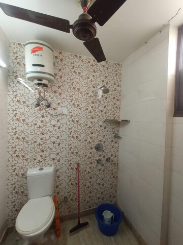 Bathroom in 2.5 BHK Apartment at Paschim Vihar – for Rent