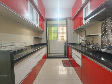Kitchen in 2 BHK Apartment at Ravechi Heights, Kharghar – for Rent