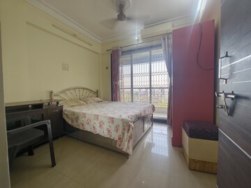 Living Room in 2 BHK Apartment at Ravechi Heights, Kharghar – for Rent