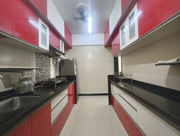 Kitchen in 2 BHK Apartment at Ravechi Heights, Kharghar – for Rent