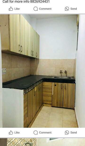 Kitchen in 1 BHK Builder Floor at Saket – for Rent