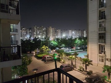 Balcony in 2.5 BHK Apartment at Prateek Wisteria, Sector 77 – for Rent