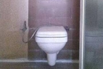 Bathroom in 3 BHK Apartment at Siddhi Highland Gardens, Dhokali – for Sale