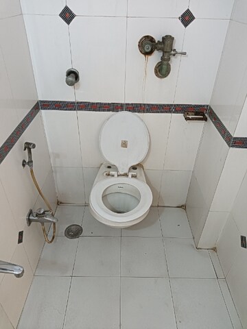Bathroom in 3 BHK Apartment at Jay Balaji CHS, Nerul Sector 6 – for Rent