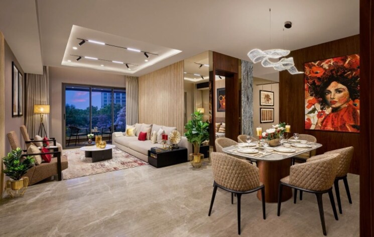 Living Room, hiranandani-empress-hill 3 Bedroom 1296 Sq.Ft. Apartment In Powai Mumbai 8202595