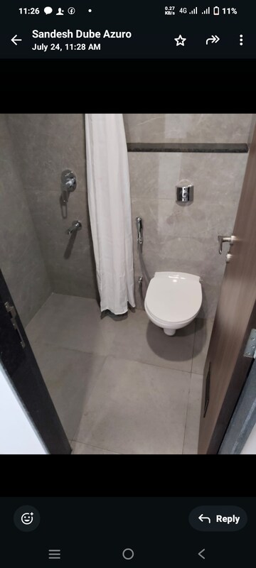 Bathroom in Studio Apartment at VJ IndiLife, Pashan – for Rent