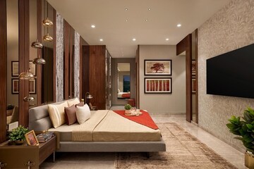 Bedroom in 3 BHK Apartment at Hiranandani Empress Hill, Powai – for Sale