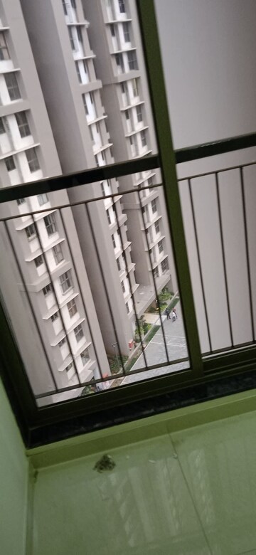 Balcony in 2 BHK Apartment at Runwal Eirene, Balkum Pada – for Rent