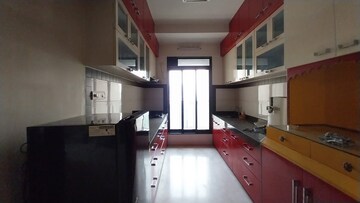Kitchen in 2 BHK Apartment at Rustomjee Elanza, Malad West – for Rent