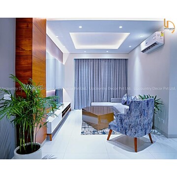 Living Room in 3 BHK Apartment at Peer Mucchalla – for Sale