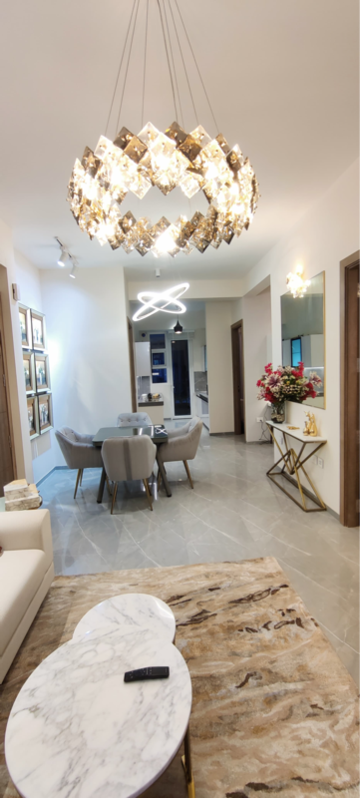 Living Room in 2.5 BHK Builder Floor at M3M Antalya Hills, Sector 79 – for Sale