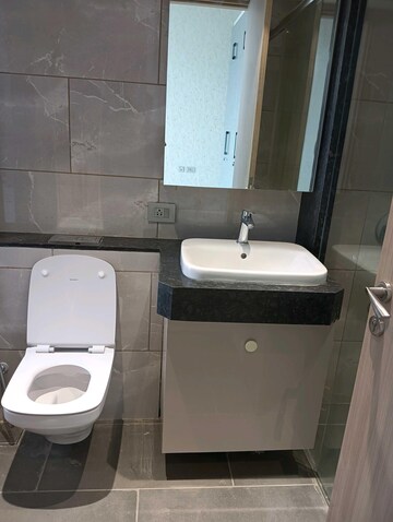 Bathroom in 4 BHK Apartment at Rustomjee Crown, Prabhadevi – for Rent