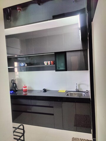 Kitchen in 2 BHK Apartment at Ashar Metro Towers, Vartak Nagar – for Sale
