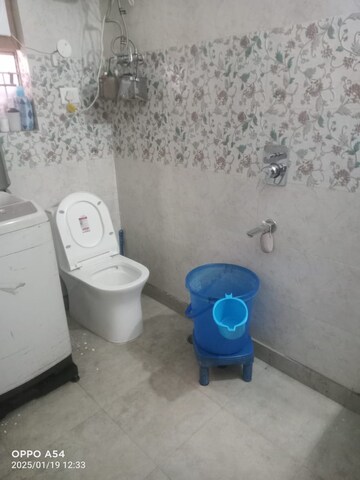 Bathroom in 2 BHK Apartment at Vasant Kunj – for Rent