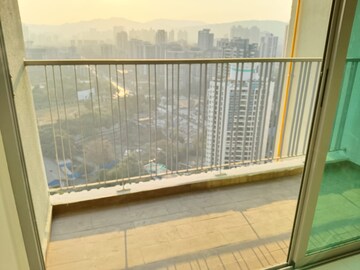 Balcony in 2 BHK Apartment at Kalpataru Immensa, Kolshet Road – for Sale