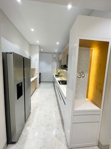 Kitchen in 3.5 BHK Builder Floor at Aerocity – for Sale