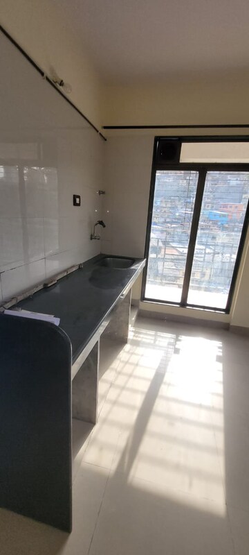 Master Bedroom in 1 RK Apartment at Beauty Heights, Bhandup West – for Sale