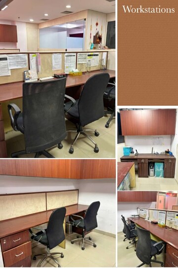 Team Area in  Office Space at Levana Cyber Heights, Vibhuti Khand – for Rent