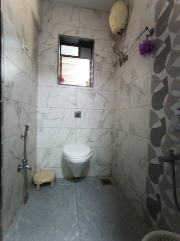Bathroom in 2 BHK Apartment at Akanksha Pioneer, Vartak Nagar – for Sale