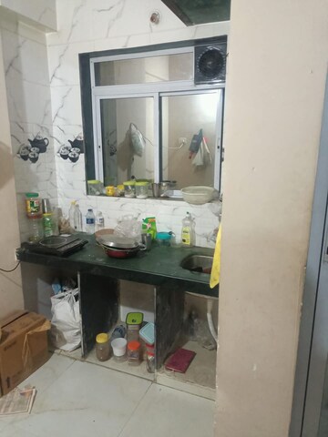 Kitchen in 1 BHK Apartment at Kopar Khairane – for Rent