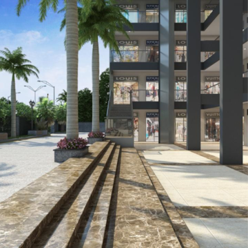 Balcony in Studio Apartment at Uniwest Hub, Sector 22d Yamuna Expressway – for Sale