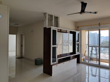 Living Room in 2.5 BHK Apartment at Salarpuria Sattva Exotic, Kogilu – for Rent