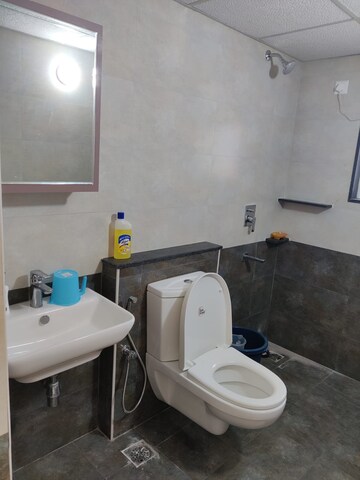 Bathroom in 2.5 BHK Apartment at Salarpuria Sattva Exotic, Kogilu – for Rent