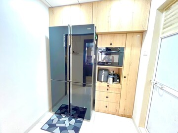 Kitchen in 3 BHK Apartment at Vijay Orovia, Ghodbunder Road – for Sale