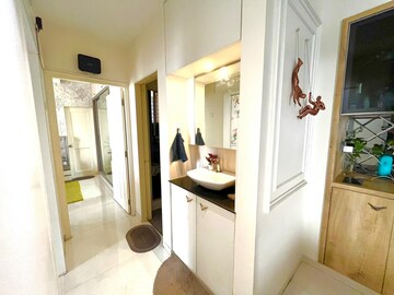 Living Room in 3 BHK Apartment at Vijay Orovia, Ghodbunder Road – for Sale