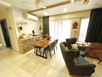 Living Room in 3 BHK Apartment at Vijay Orovia, Ghodbunder Road – for Sale