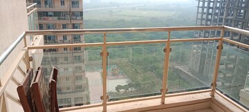 Balcony in 3 BHK Apartment at Gaur Sportswood, Sector 79 – for Rent