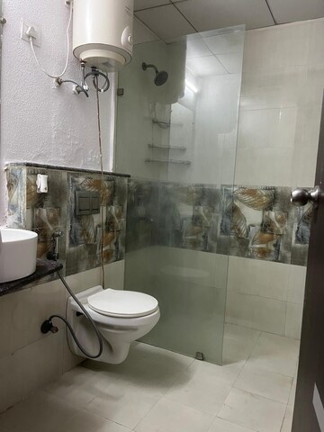 Bathroom in 3 BHK Apartment at Gaur Sportswood, Sector 79 – for Rent